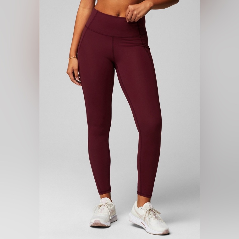 Fabletics Oasis Pureluxe High Wasted 7/8 Legging, Size Small